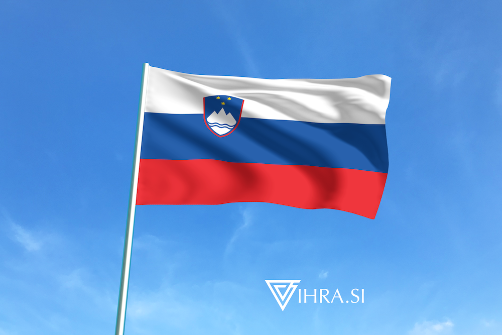 Slovenska Zastava Logo Heraldica Slovenica